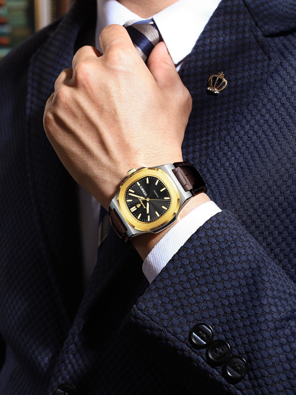 POEDAGAR 853 Deep Waterproof Watch.