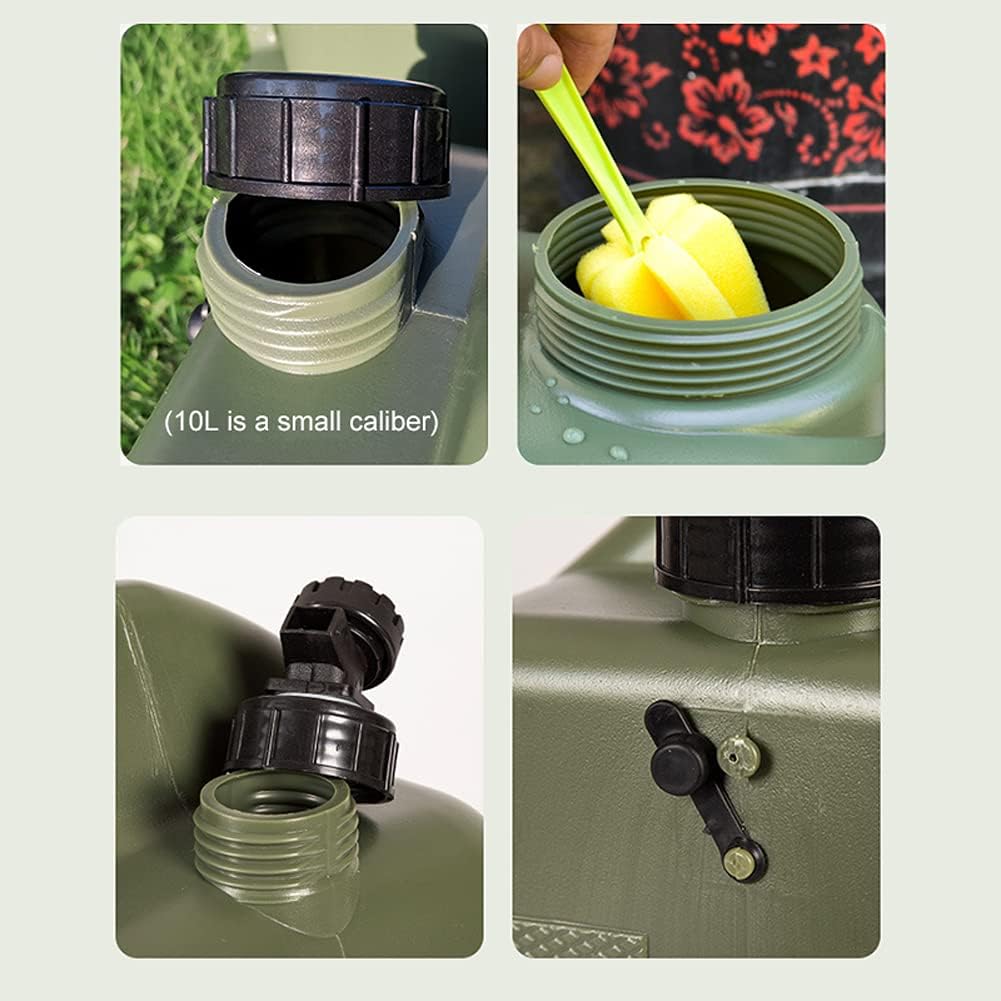 Outdoor Water Storage Bucket Tourist Camping Portable Water Reservoir.
