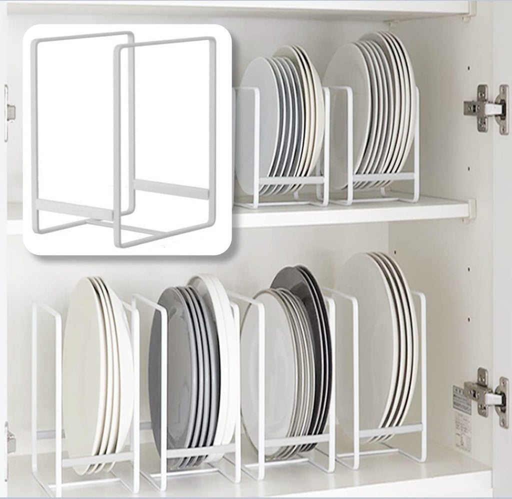 Dish Plate Organizer Rack 2 pack.