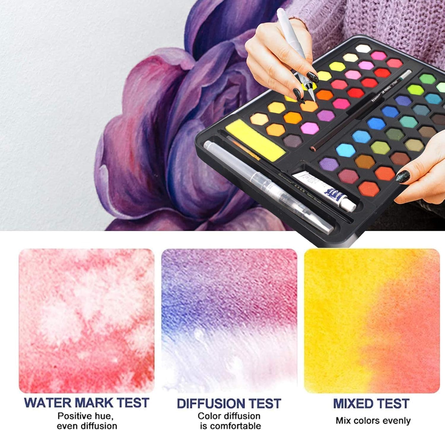 Watercolor Paint Set