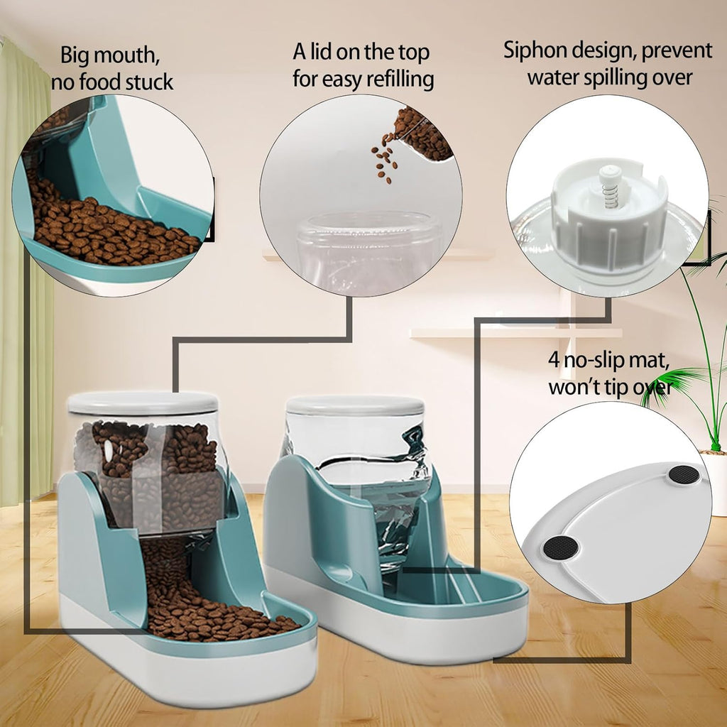 Automatic Cat Feeder and Water Dispenser