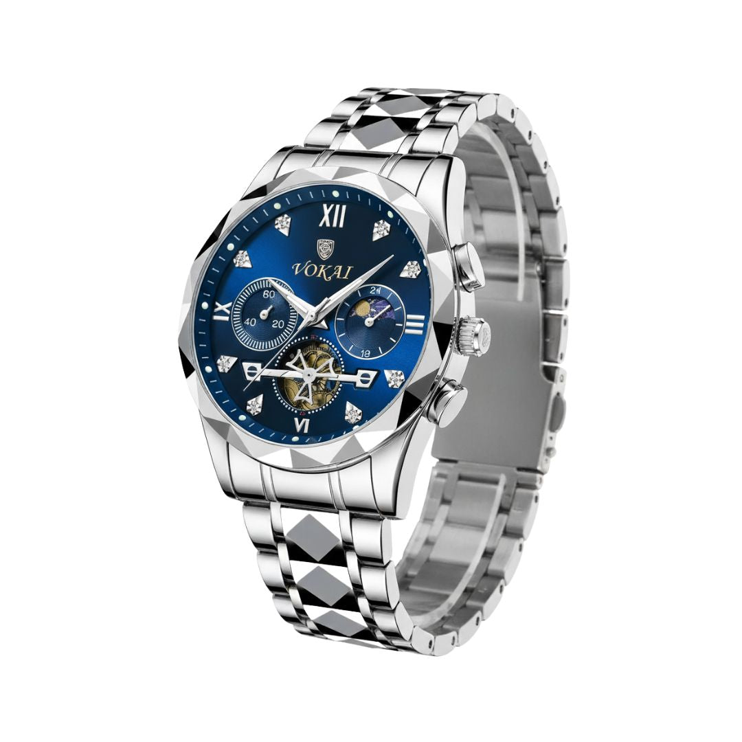 VOKIA Premium Two-Tone Chronograph Watch