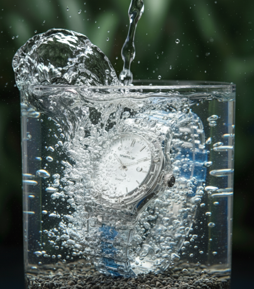 Seven Star Transparent Watch