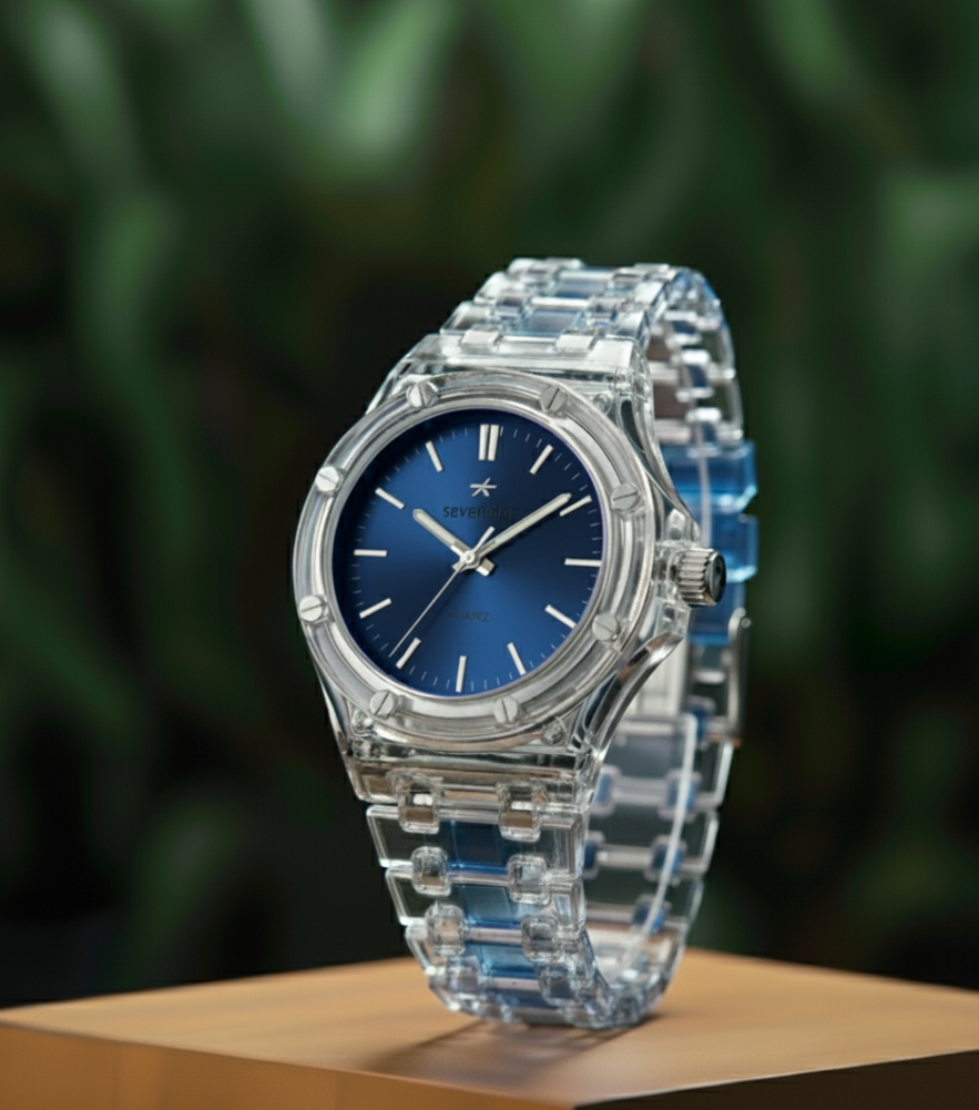 Seven Star Transparent Watch