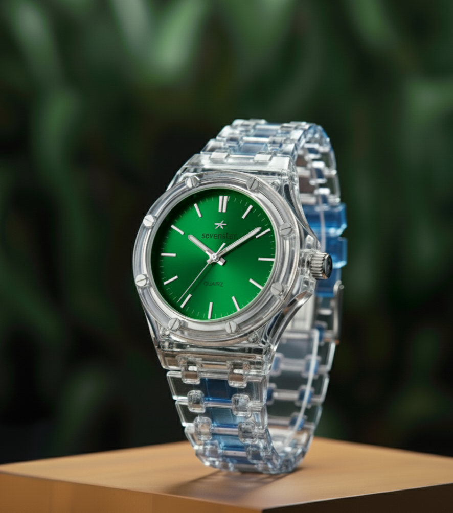 Seven Star Transparent Watch