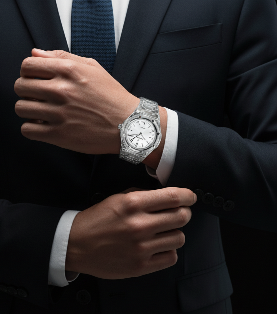 Seven Star Transparent Watch