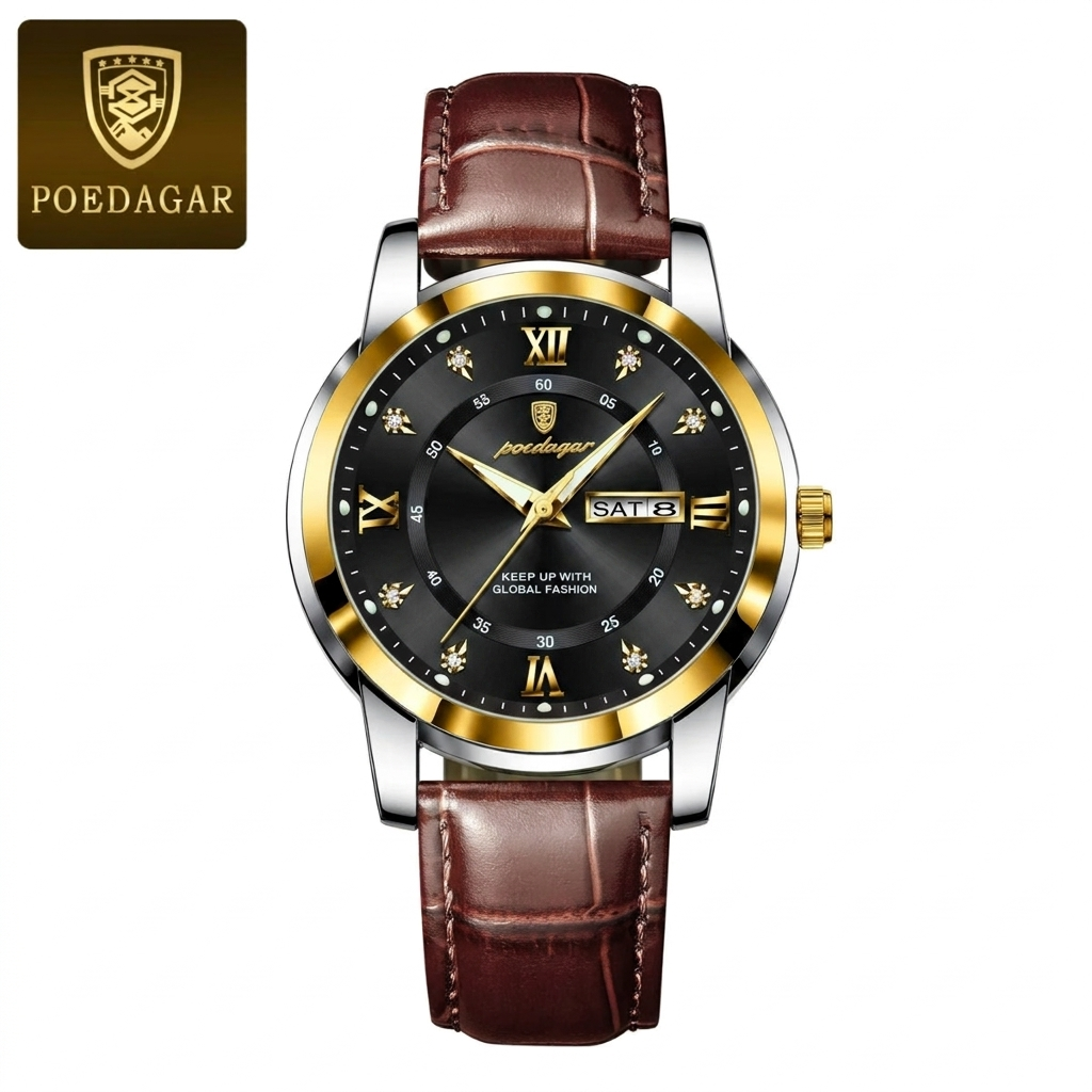 POEDAGAR Watch Men 936 Classic (original).