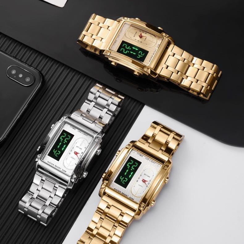 SKMEI BRANDED  Dual Time Unique Design Viral  Watch