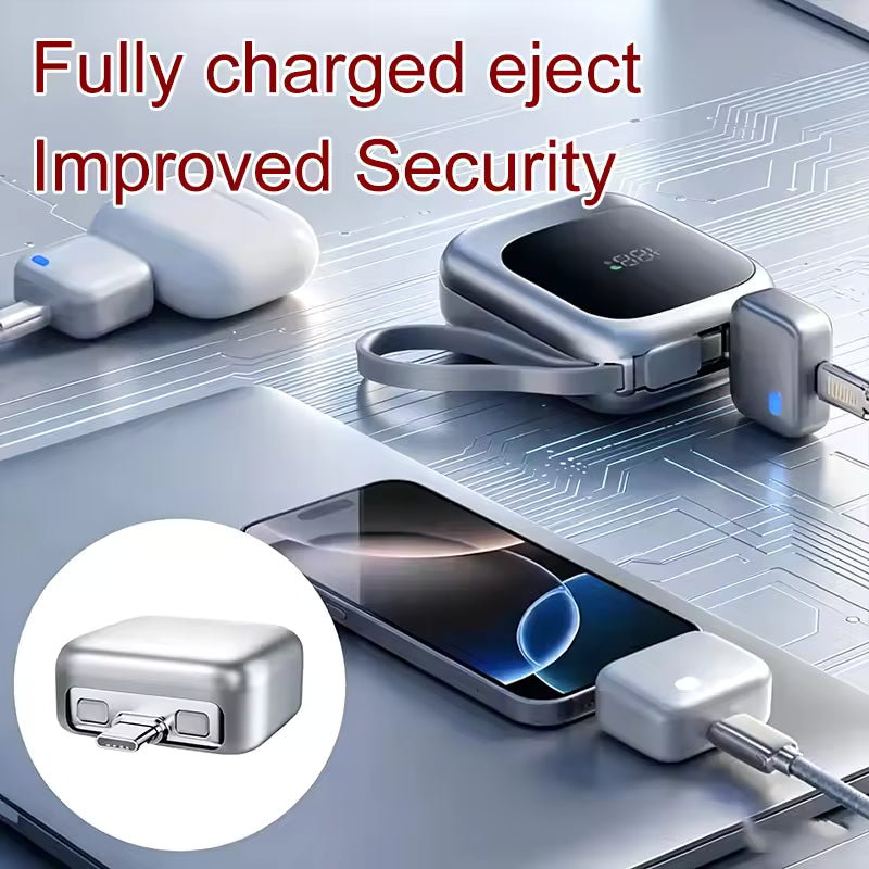 Premium Auto Disconnect Charger Adapter Type-C Charging Separator.