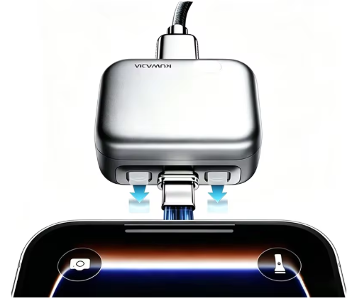 Premium Auto Disconnect Charger Adapter Type-C Charging Separator.
