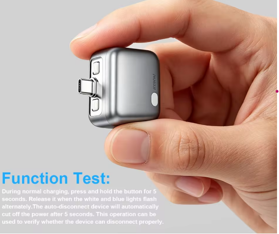 Premium Auto Disconnect Charger Adapter Type-C Charging Separator.