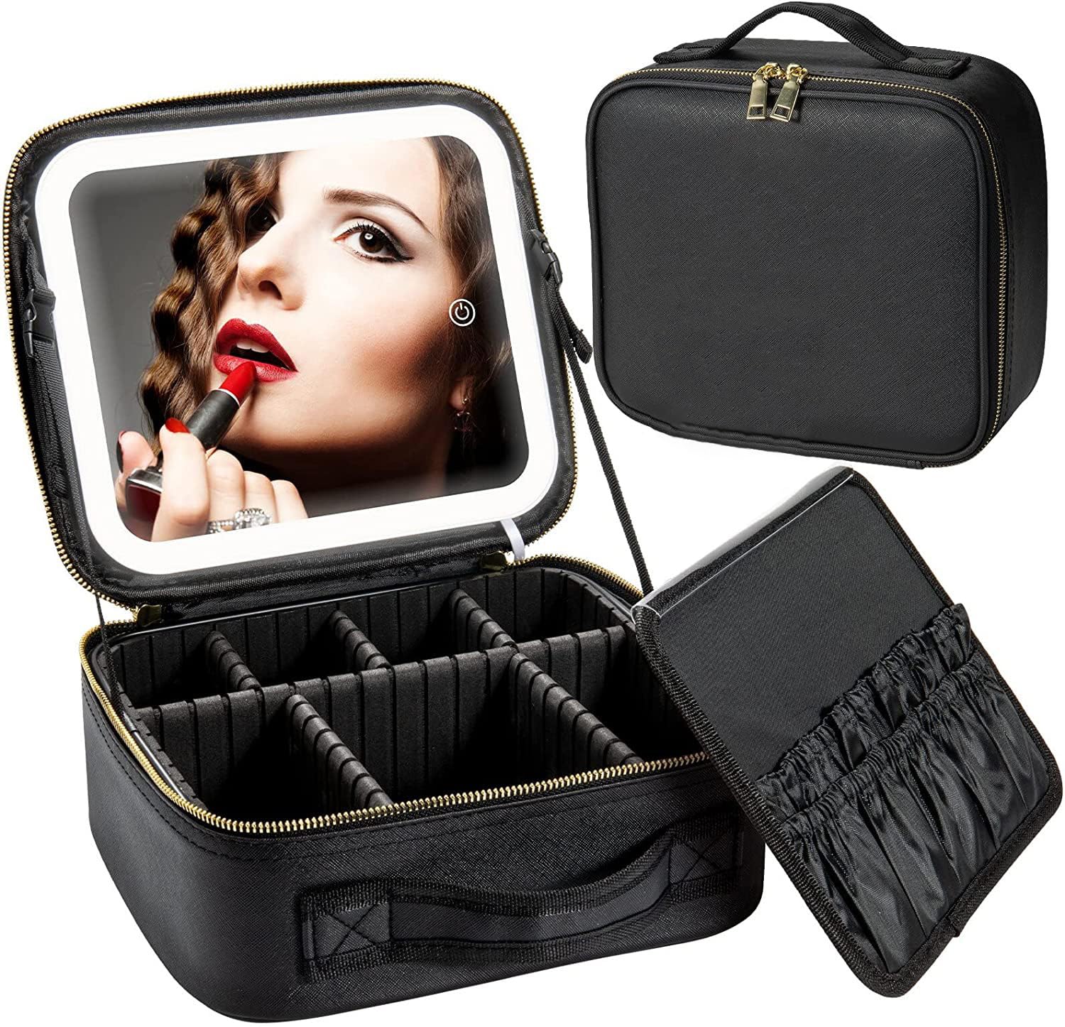 Stylish LED Makeup Bag