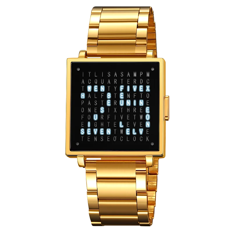 LED Letters Watch (SKEMI)