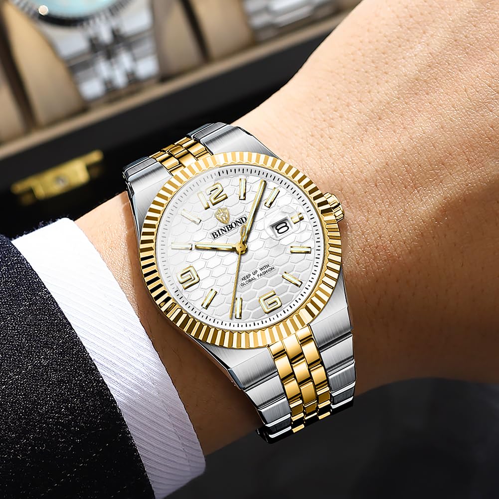 BINBOND Luxury Men Quartz Watch