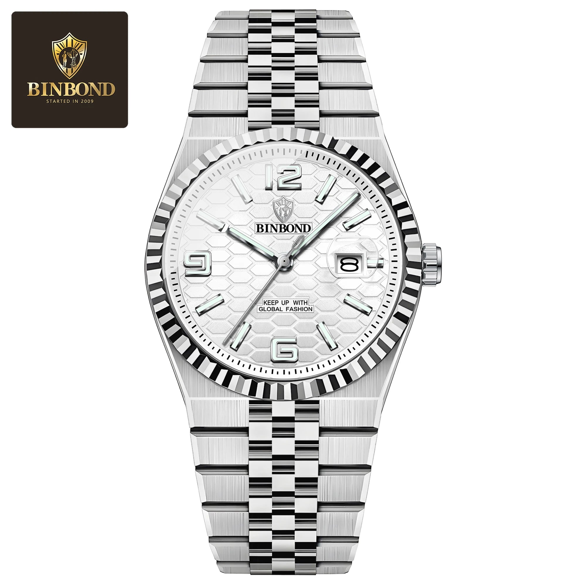BINBOND Luxury Men Quartz Watch