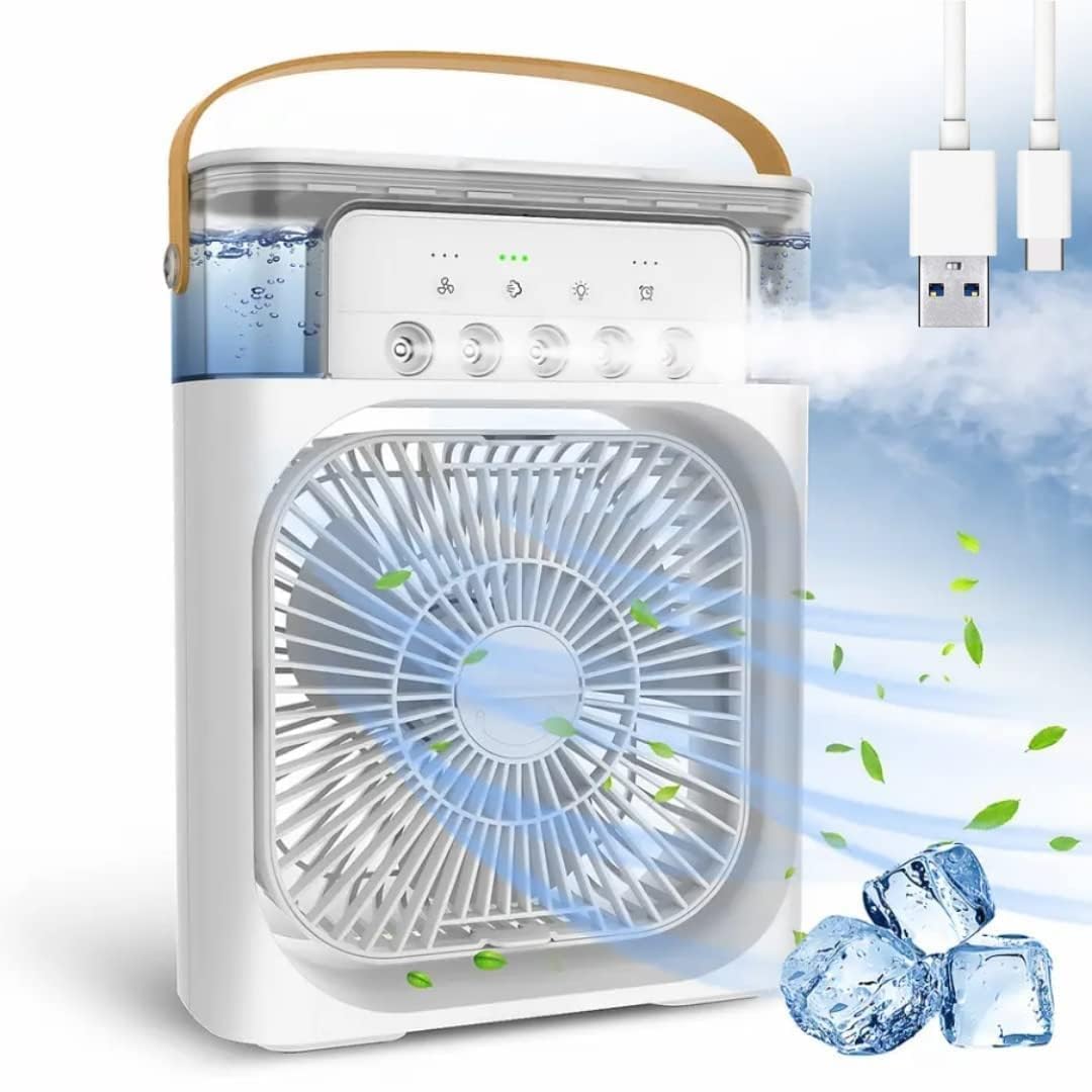 Portable  Mini Air  USB Humidifier Fan