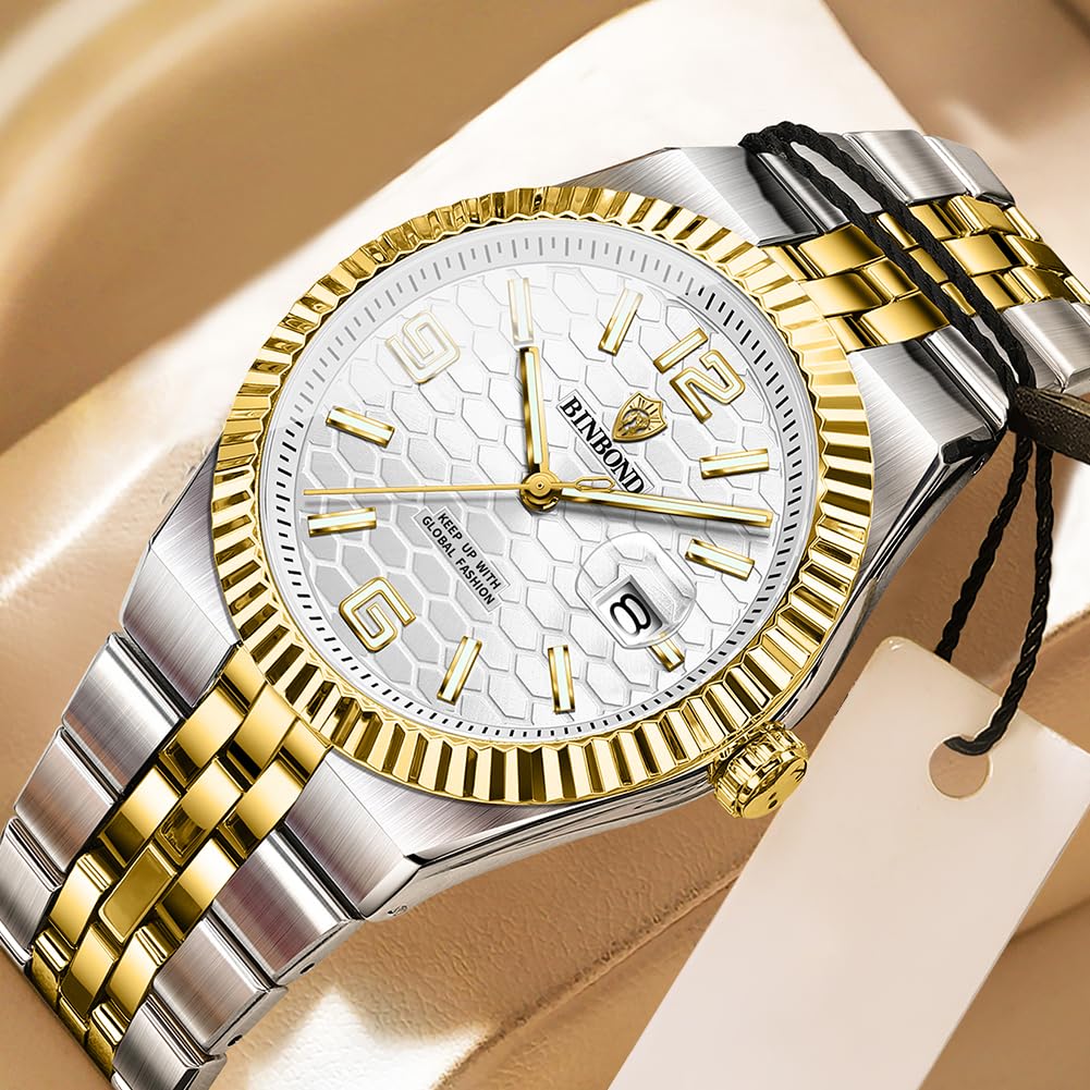 BINBOND Luxury Men Quartz Watch