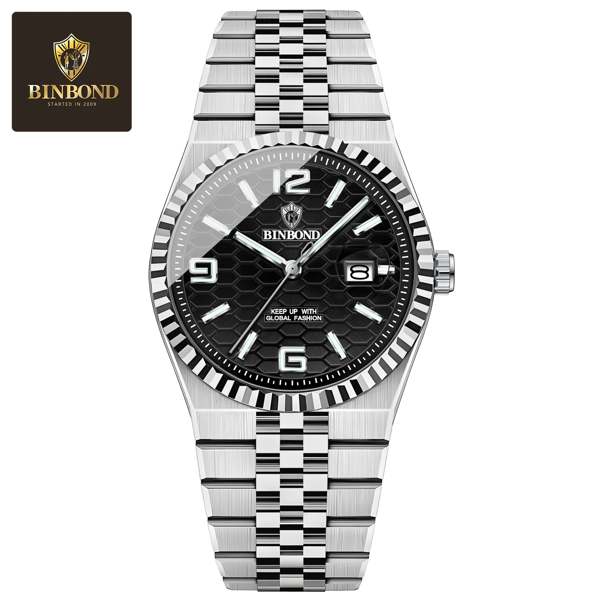 BINBOND Luxury Men Quartz Watch