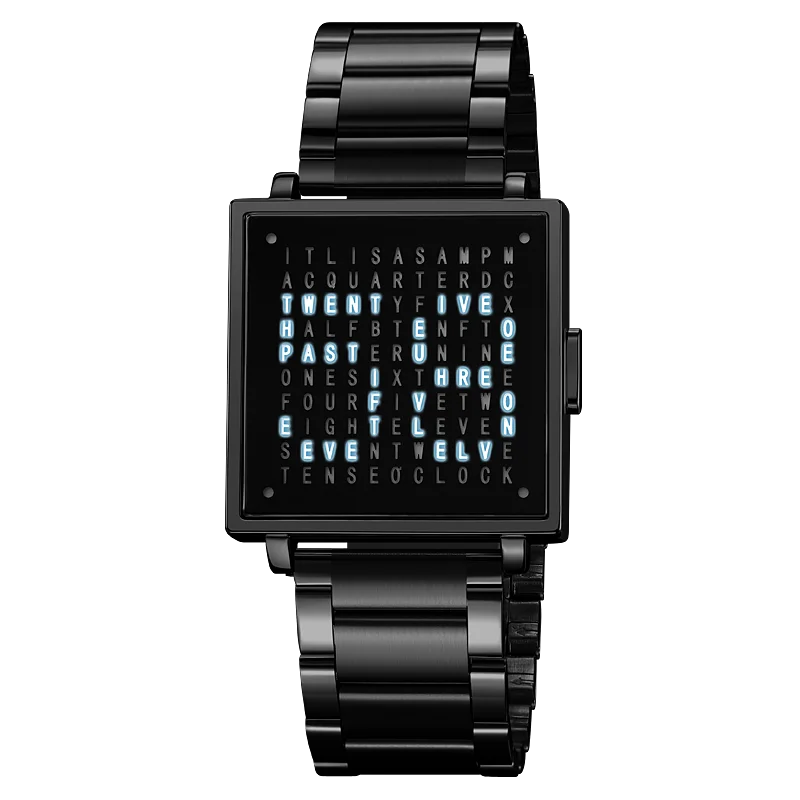 LED Letters Watch (SKEMI)
