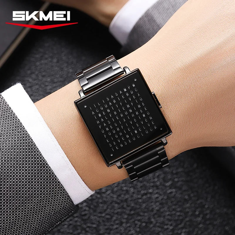 LED Letters Watch (SKEMI)