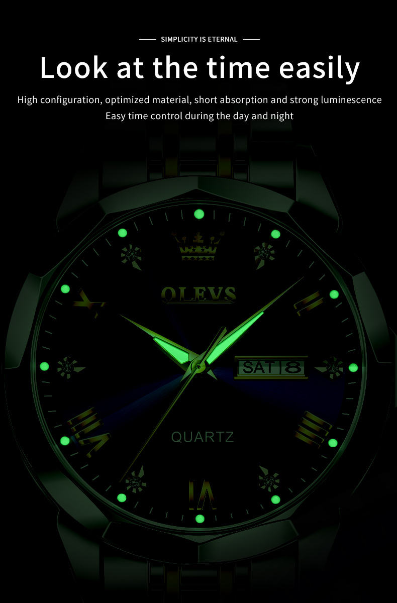 Olevs Men's Watch 9931.