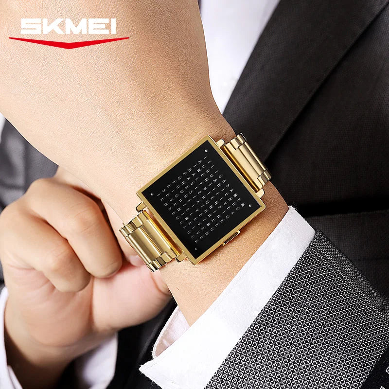 LED Letters Watch (SKEMI)