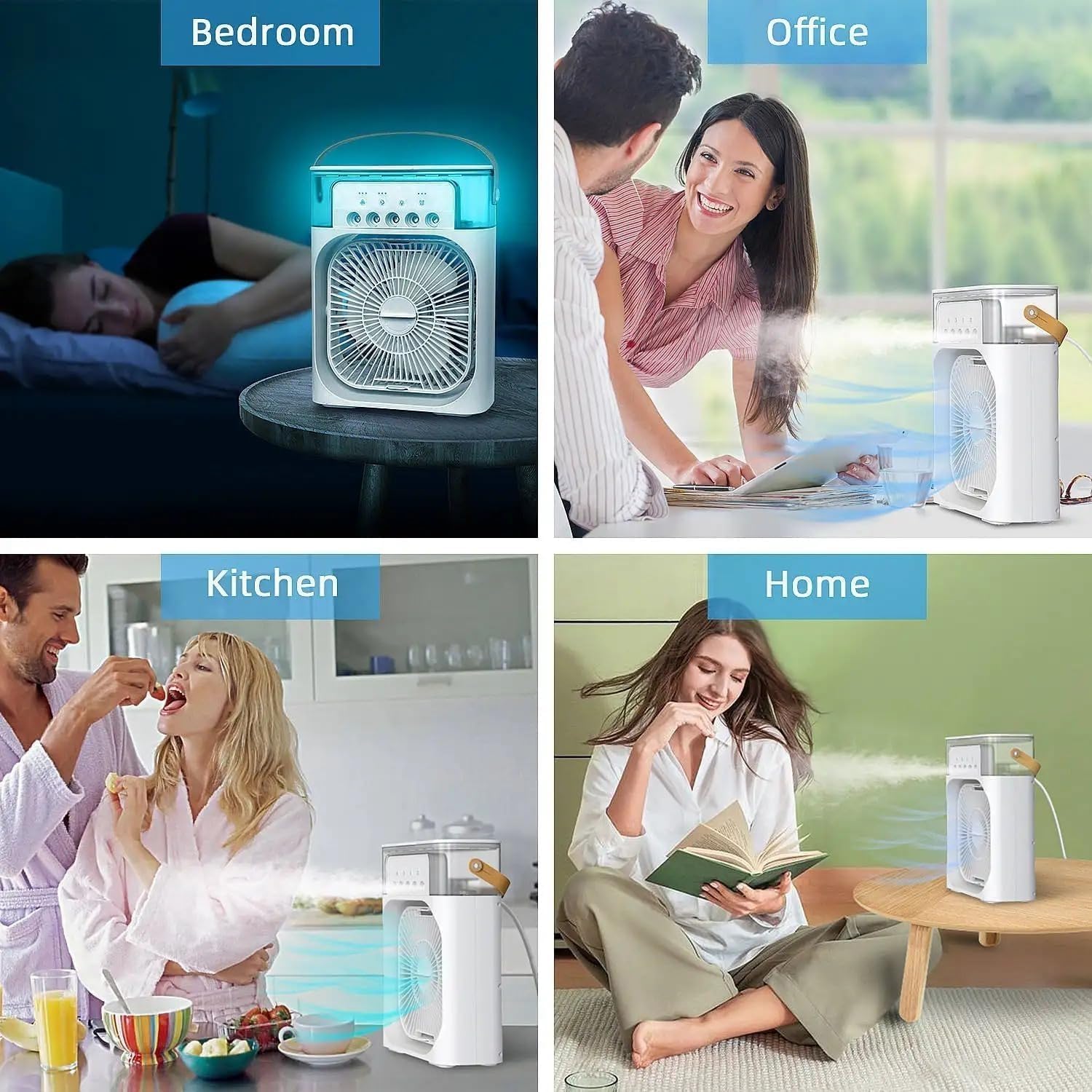 Portable  Mini Air  USB Humidifier Fan