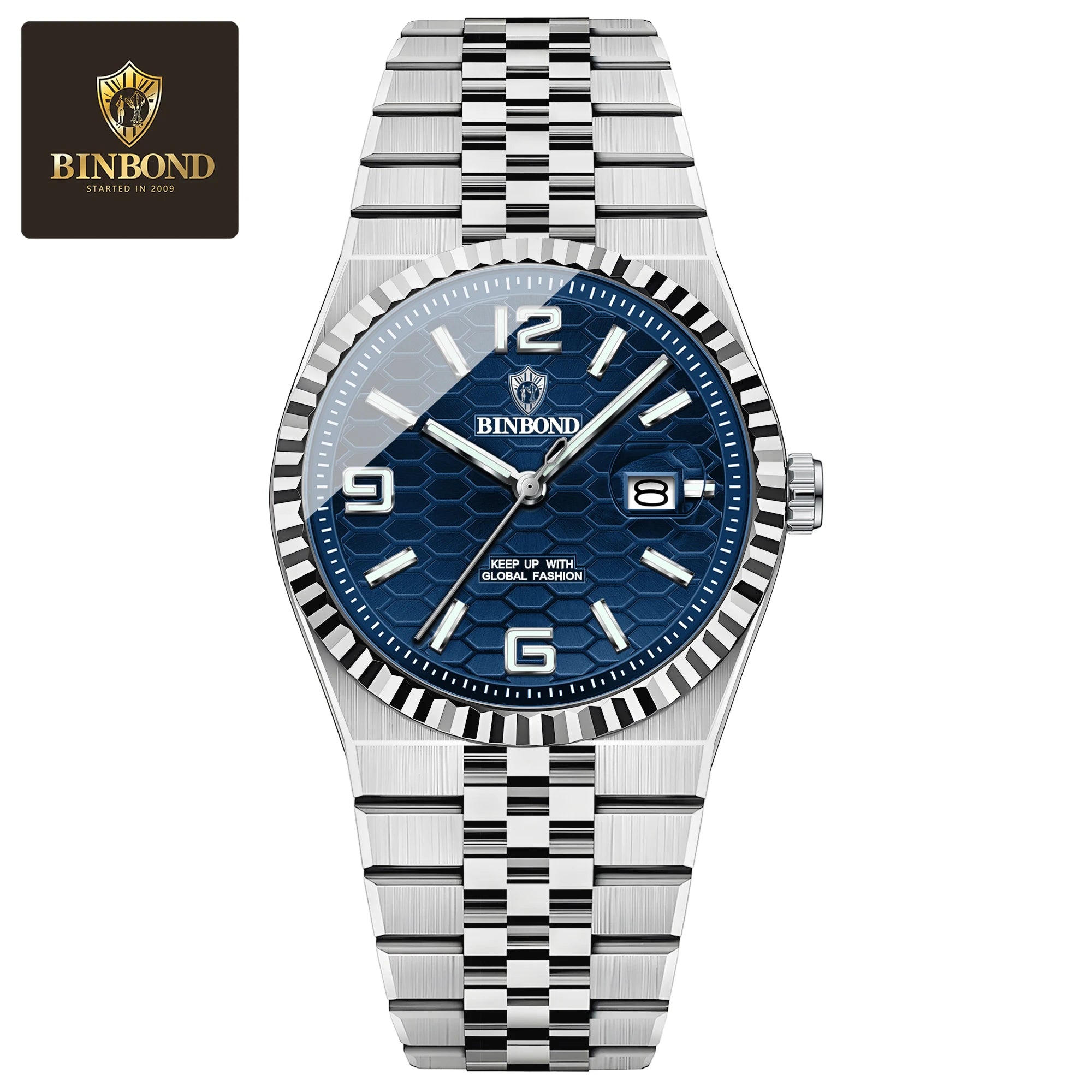 BINBOND Luxury Men Quartz Watch