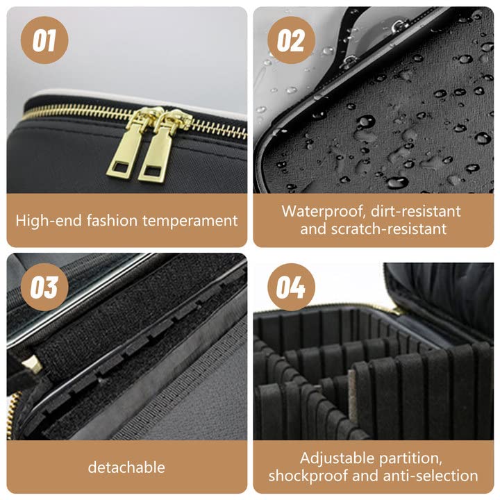 Stylish LED Makeup Bag