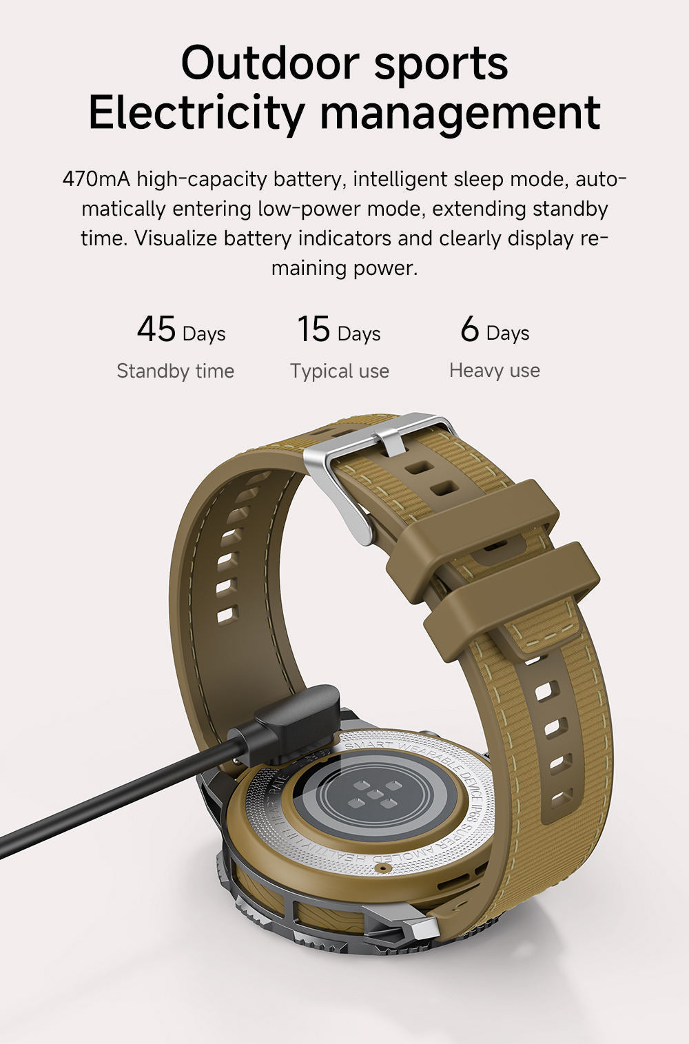 HEPU HP-G25 Multifunctional Smart Watch.