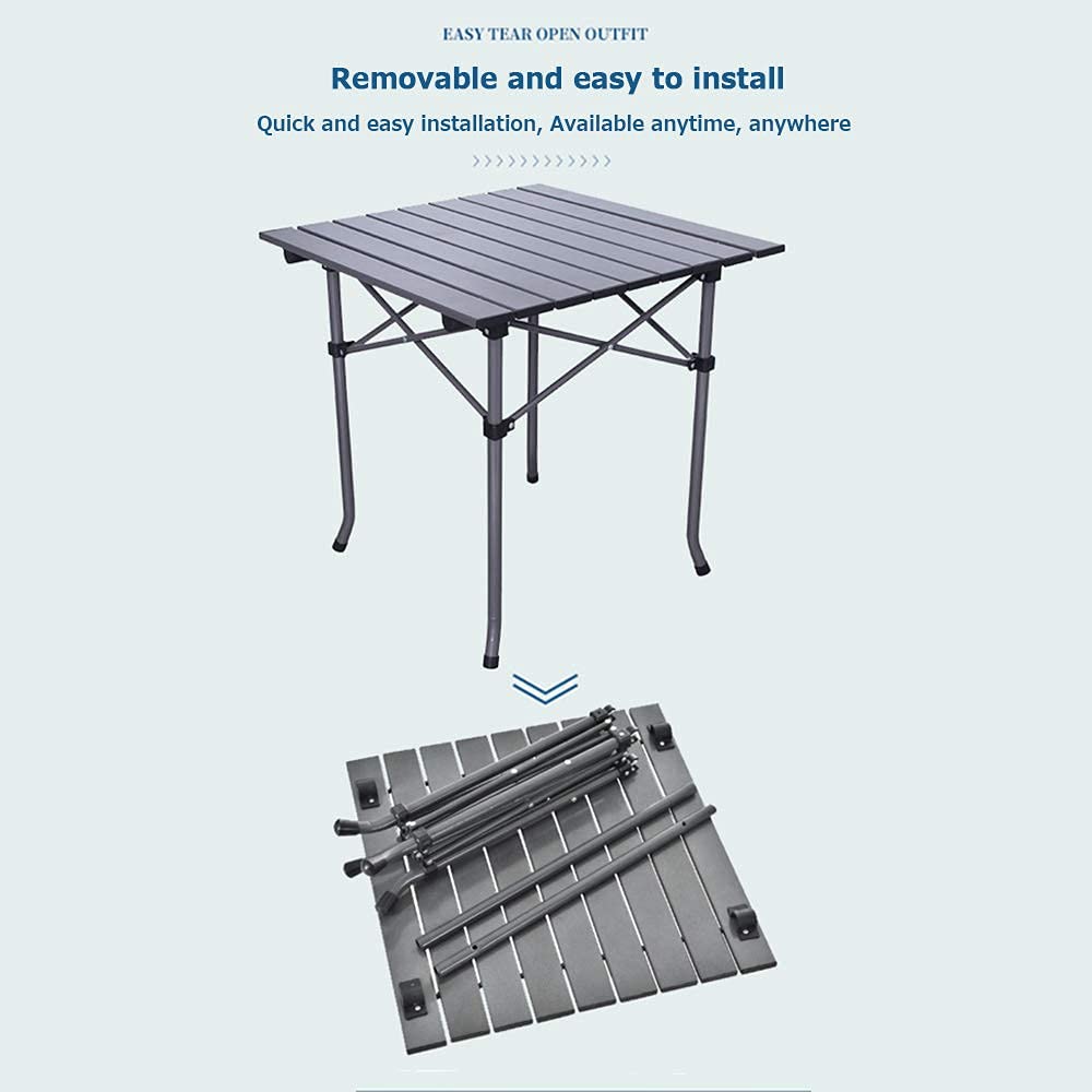 Outdoor Portable Aluminum Folding Table