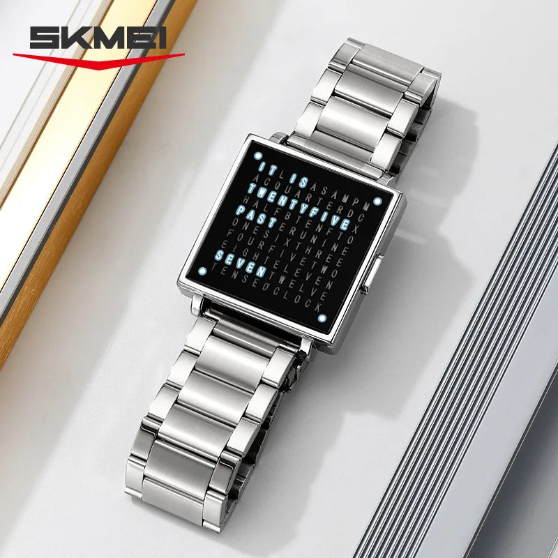 LED Letters Watch (SKEMI)