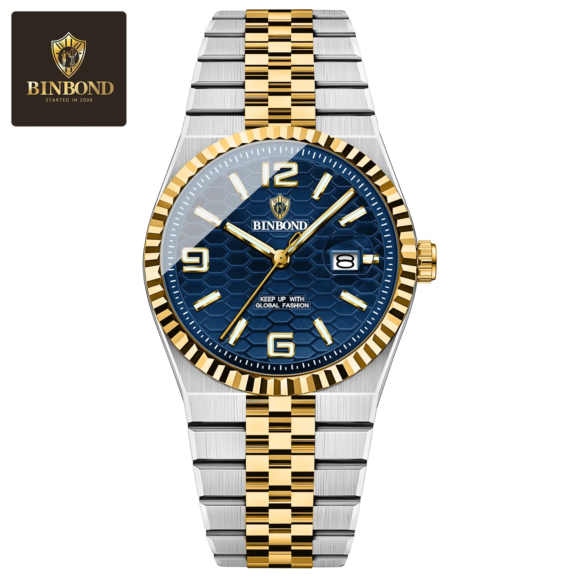 BINBOND Luxury Men Quartz Watch