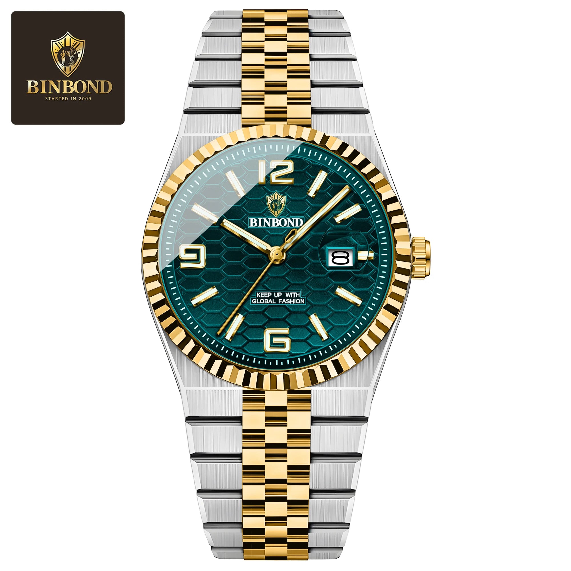BINBOND Luxury Men Quartz Watch