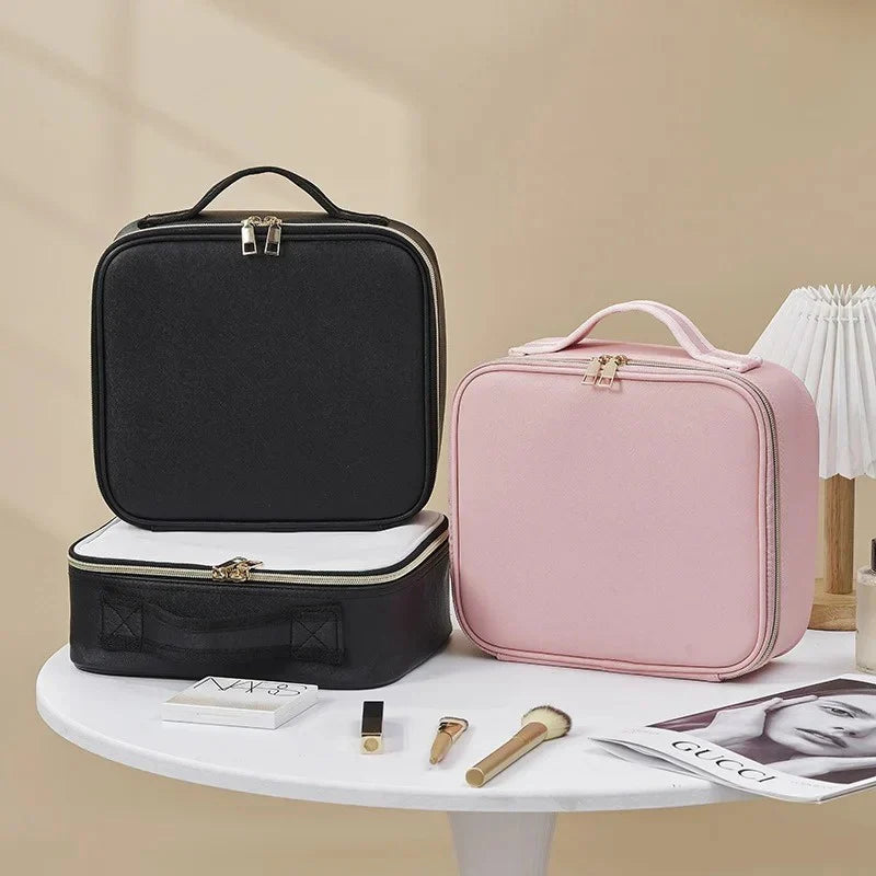 Stylish LED Makeup Bag